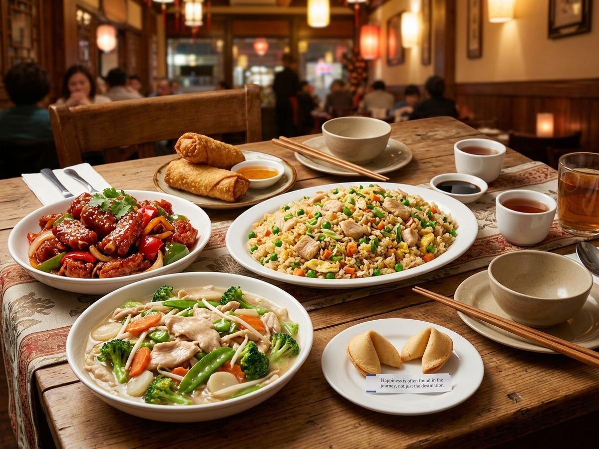 New Flower Drum family Chinese restaurant dining experience in Etobicoke